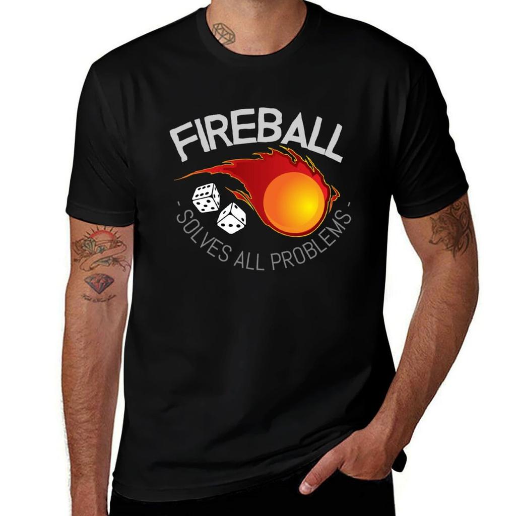 DD Fireball the only spell youll ever need TShirt Summer Festival TShirt