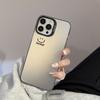 Electroplated smiley face iPhone 16 case suitable for 15 Pro Max, 12, Apple 13, high-end feel, 17 shockproof, 14 personalized