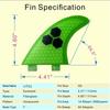 3 Stück G5 Surf Fin Surfbrett Finnen Wabenstruktur Fiberglas Surf Finnen Tri-Fin