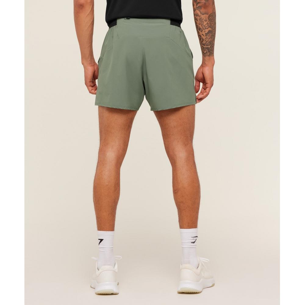 Gymshark Weekend Shorts Gs Unit Green A5b3q Ecjf