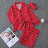 Parent-Child Matching Cotton Pajamas Set - Women's Tank Top & Shorts with Children's 7-Piece Homewear.