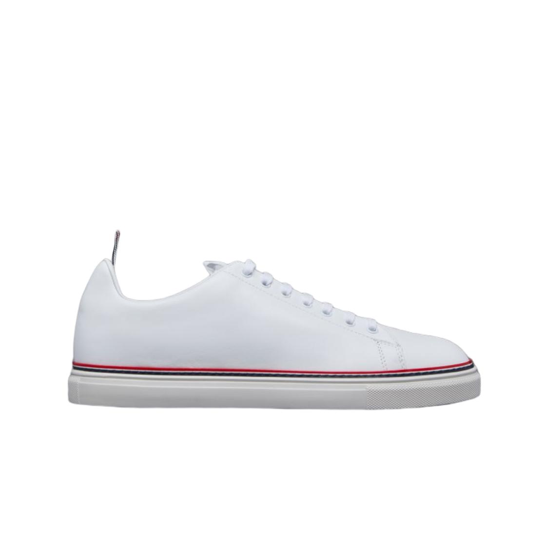 

Thom Browne Vitello Calf Tennis Shoes White US 8