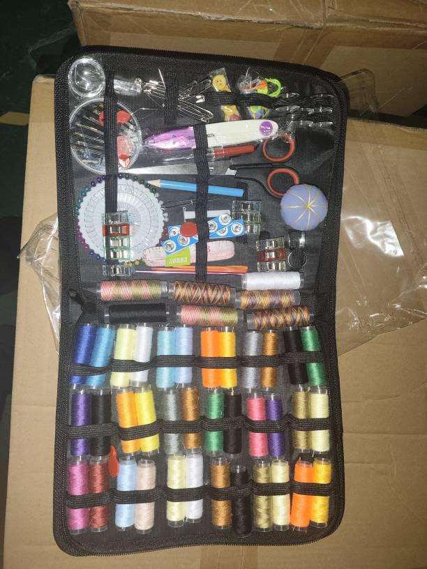 Portable Hand-Woven Sewing Storage Bag