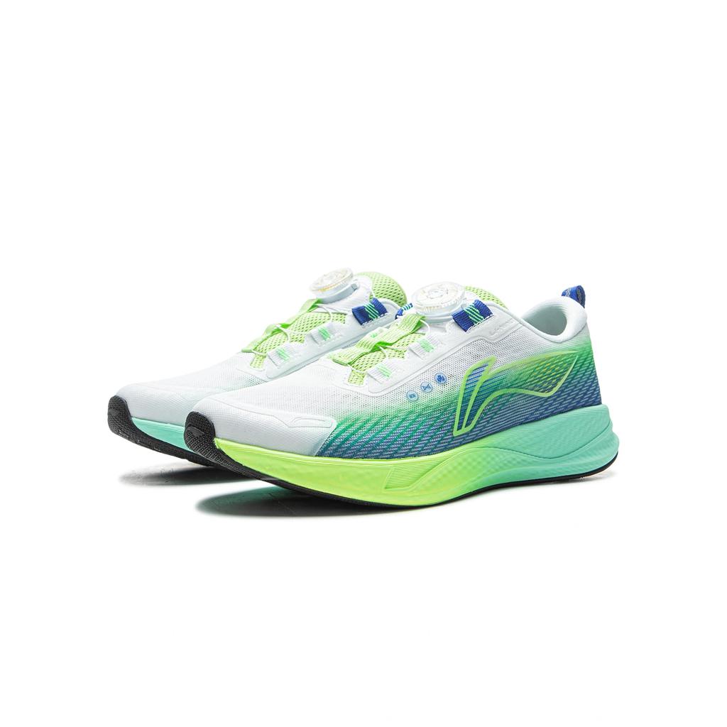 Li Ning Kids Running Shoes Fly Cloud Buckle Personalized Comfortable Versatile Fashion Shock Absorption Rebound Breathable Support Low Top YKFU136-17