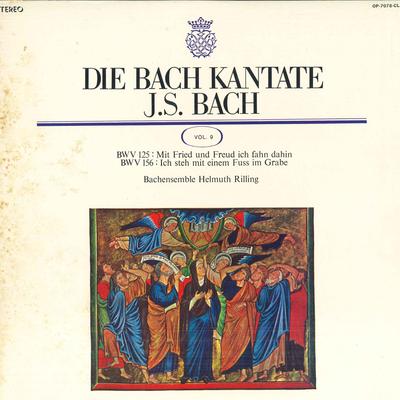 LP Record BACH, RILLING, BACH-COLLETIUM STUTT - Kantaten Bwv 125 Und 156 OP7078CL COLUMBIA Japan Classical Used