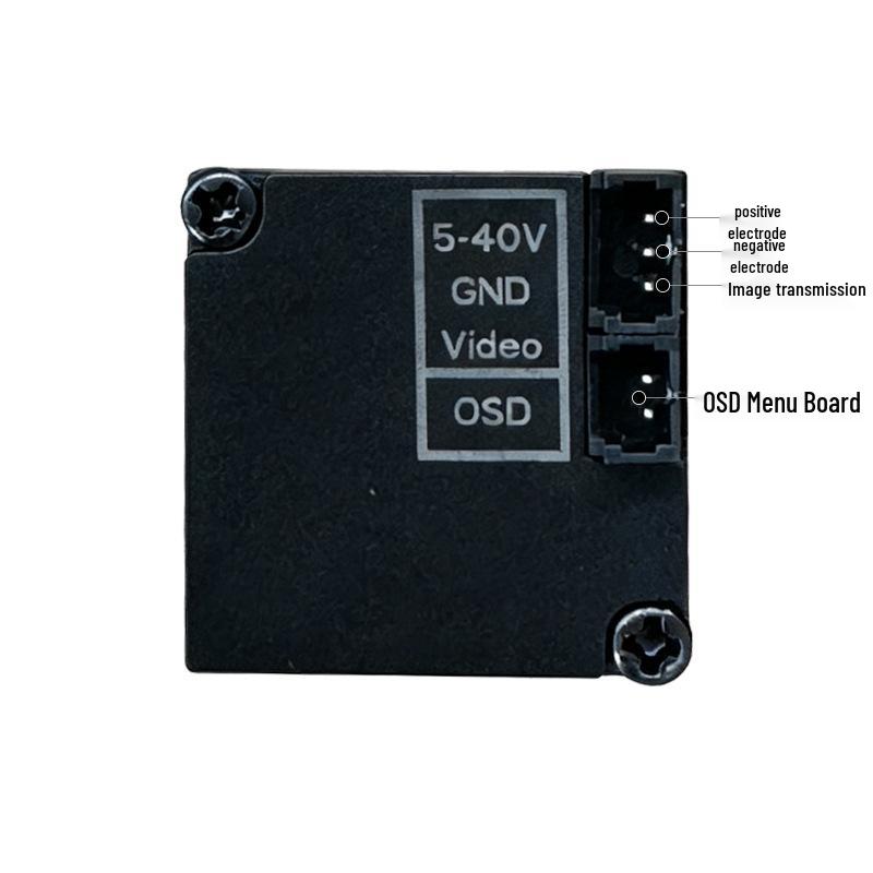 D2 1800TVL HD FPV Analog Camera for Model Aircraft & FPV Drones, Fixed-Wing, Night Vision, WDR, Low Latency