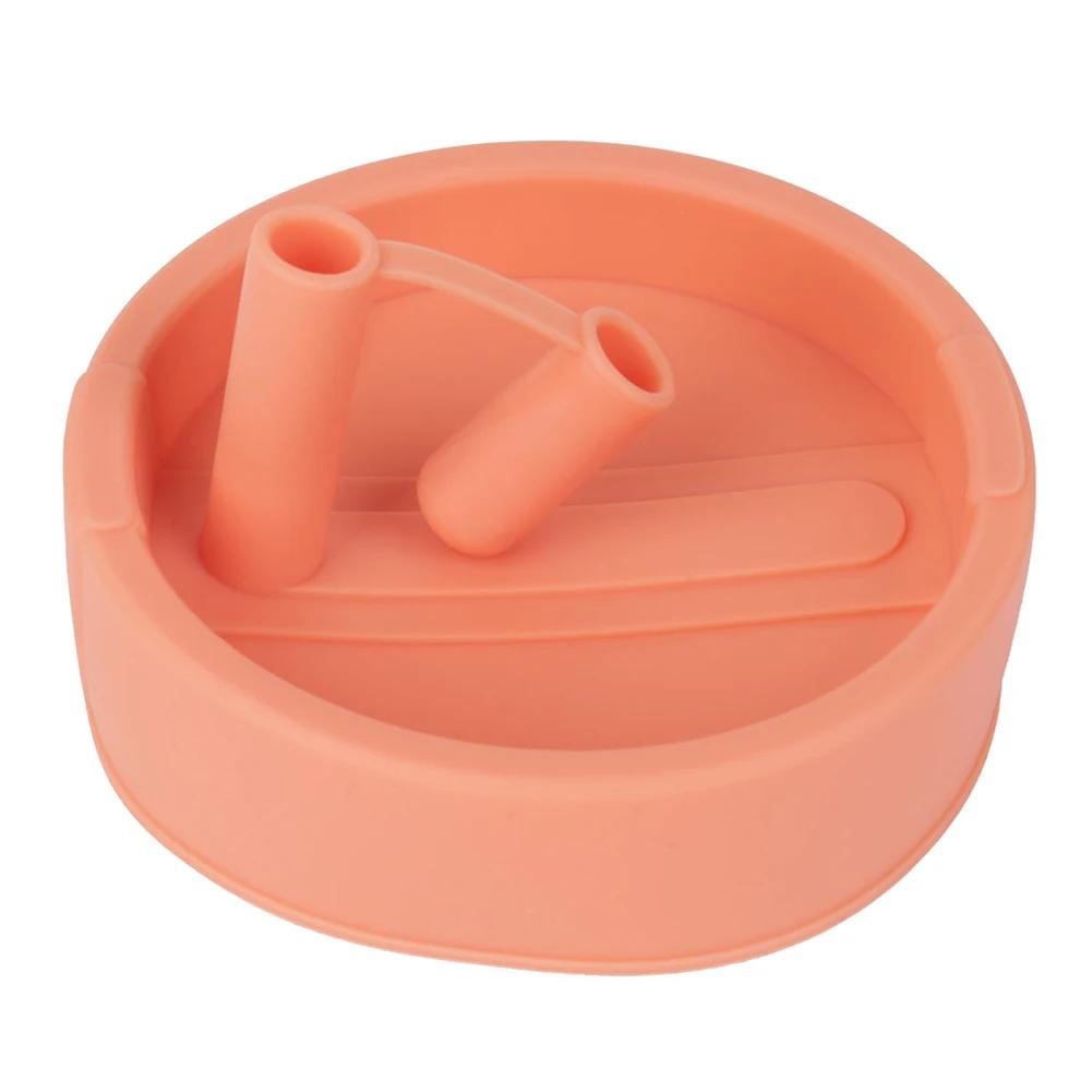 Silicone Dustproof Cup Cover Straw Cap Leak Proof Cup Lid Anti-Overflow Lid for Stanley 40oz Accessories