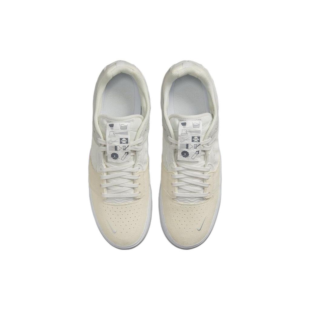 Nike Ishod Wair Premium SB Warnhinweis Unisex Sneaker Weiß Summit-White DQ4558-111