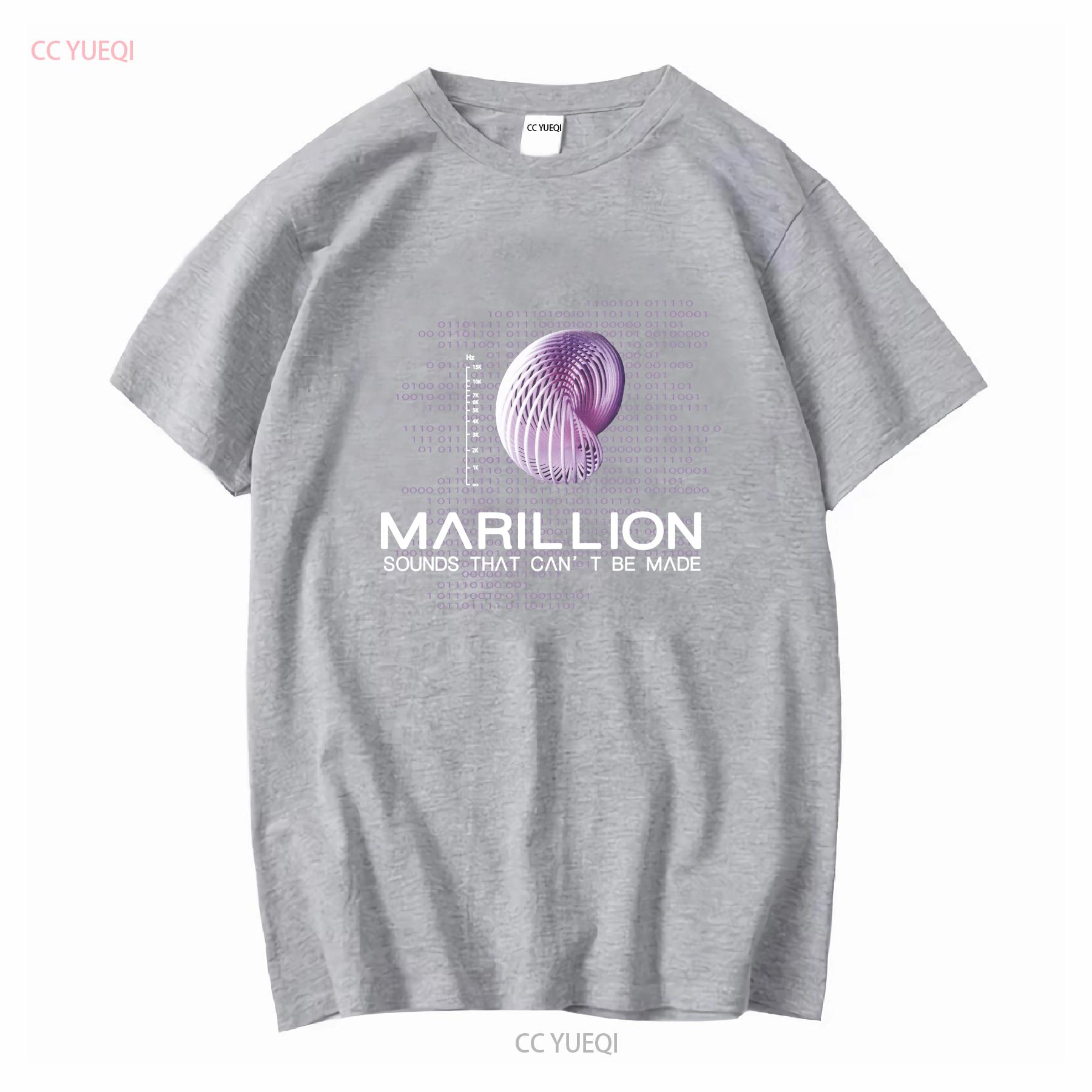 

Marillion Sounds on Tour 2013 Band Rock T Shirt black TE6759 vintage Washed Top For Everyday Wear Comfortable fashion Stylish XL