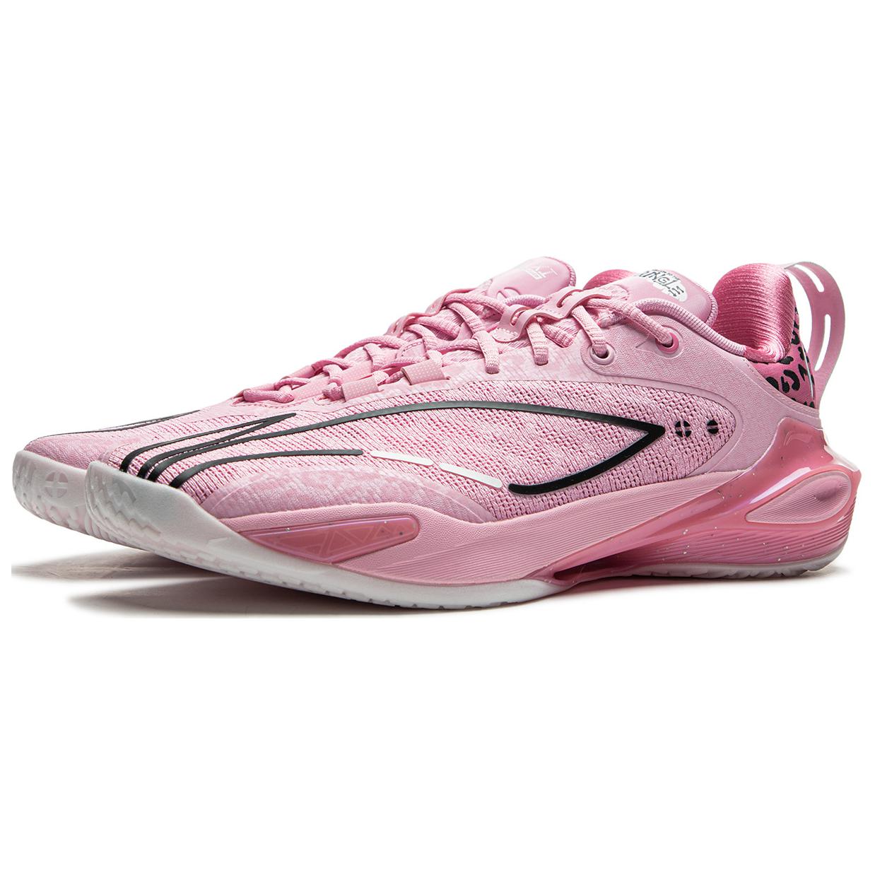 

Новые баскетбольные кроссовки LiNing Flash Strike 11 с низким верхом Мужские Бриллиантово-розовые ABAU053-2 46