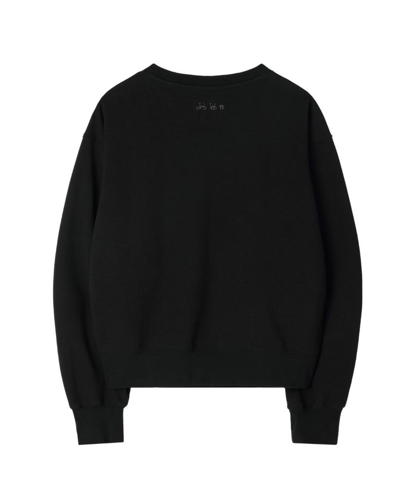 BROMPTON LONDON W Sweatshirt - Black (P261Wsw160)