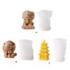 Creative Chinese Style Ice Cream Mold Flexible Silicone Ice Cream Mold 3D Chinese Elements Craft Molds for Home Baking