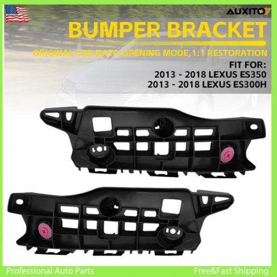 

Fit 2013-2018 for ES350/ES300h Lexus Front LH+RH Bracket Support Set Bumper of 2