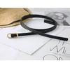 New Non-porous Thin Belt Versatile Design Dress Decoration Simple and Fashionable Pu Belt Women's Thin Belt Wholesale