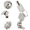 1PC 12mm Mechanical Lock Door Cabinet Locks With Keys Home Furniture Hardware Privacy Securing Locks Mailbox Drawer Lock RV Door