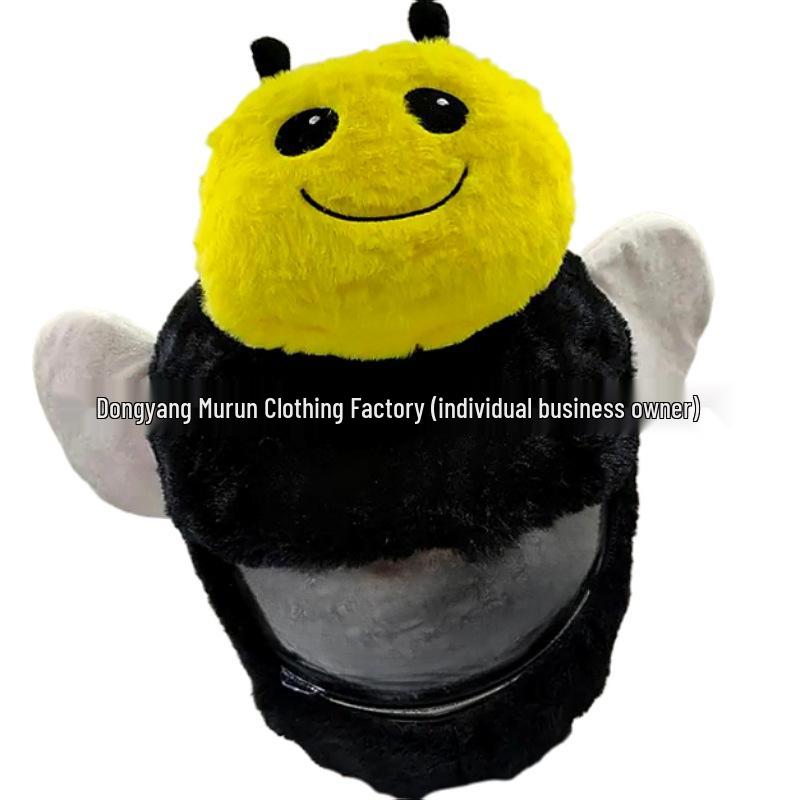 Motorcycle Helmet Decoration: Cartoon Rabbit, Toothless, Pumpkin Head Covers
