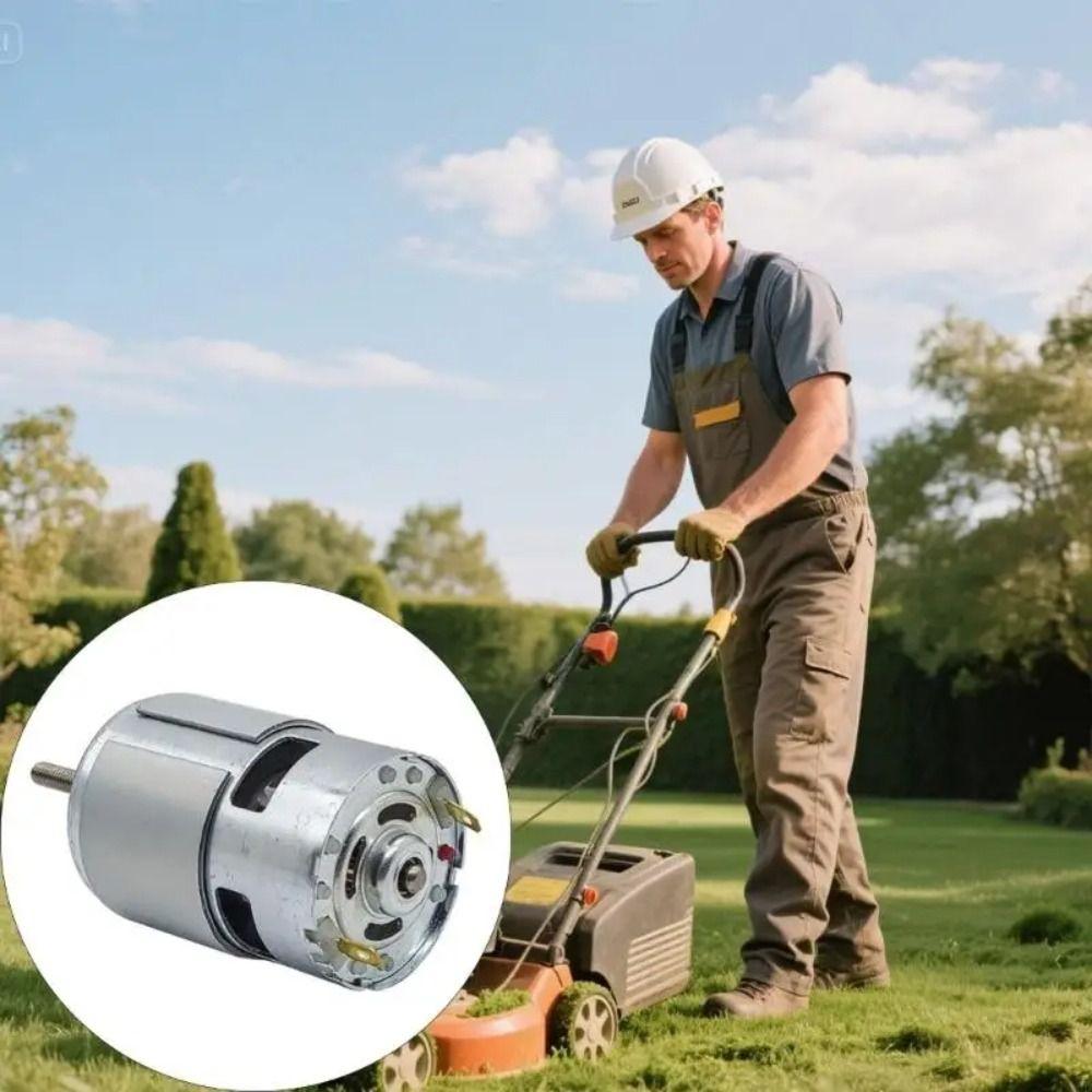 Motor Motocoasă cu Ax Lung 12V DC Motor de Înlocuire Tăietor de Iarbă Accesorii de Întreținere