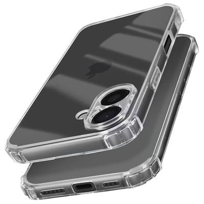 Protective Case - BOOLING - for iPhone 17 - Transparent Silicone - Shockproof - Anti-Scratch