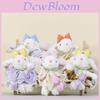 Cute Bunny Plush Keychain With Tulip Bow For Bag Decoration And Gift For Kids