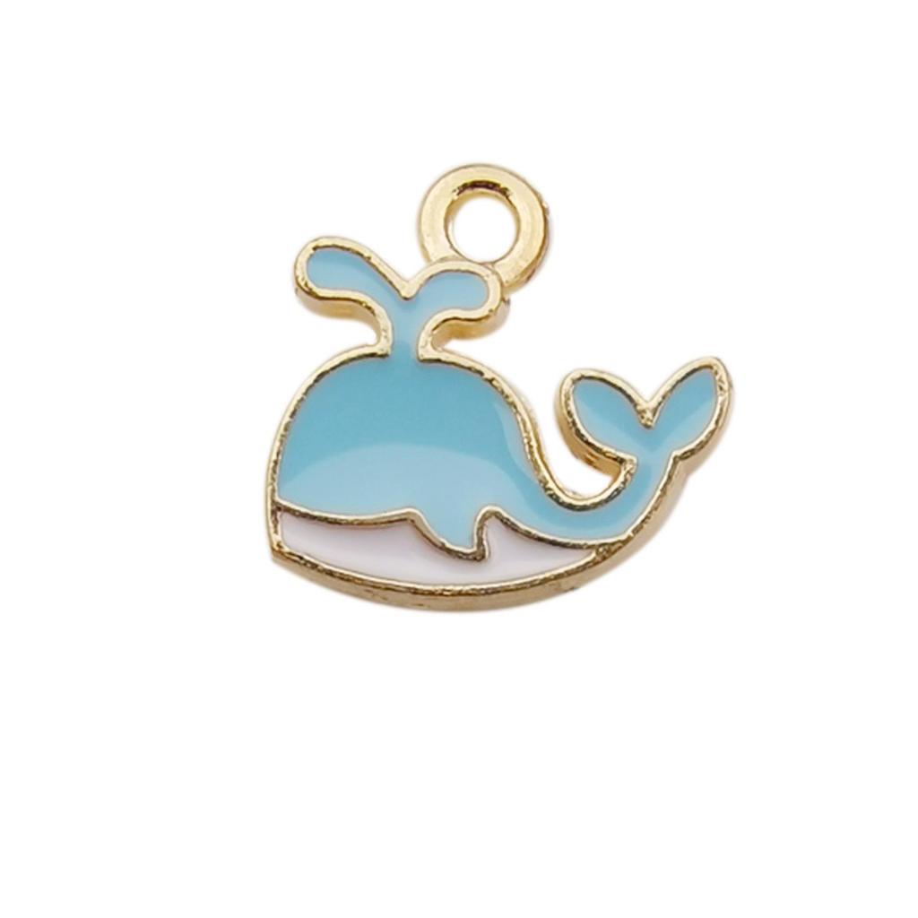 Cute Cartoon Alloy Drip Oil Jewelry Pendants for DIY Phone Chains and Necklaces