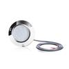 2PCS 90LED Round Chrome Marine LED Yacht Light Underwater Light Super Bright Stainless Pontoon Waterproof Boat Marine Lights
