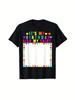 It's My Birthday Sign My Shirt Funny Birthday Celebration T-Shirt, Round Neck and Short Sleeves, Tre