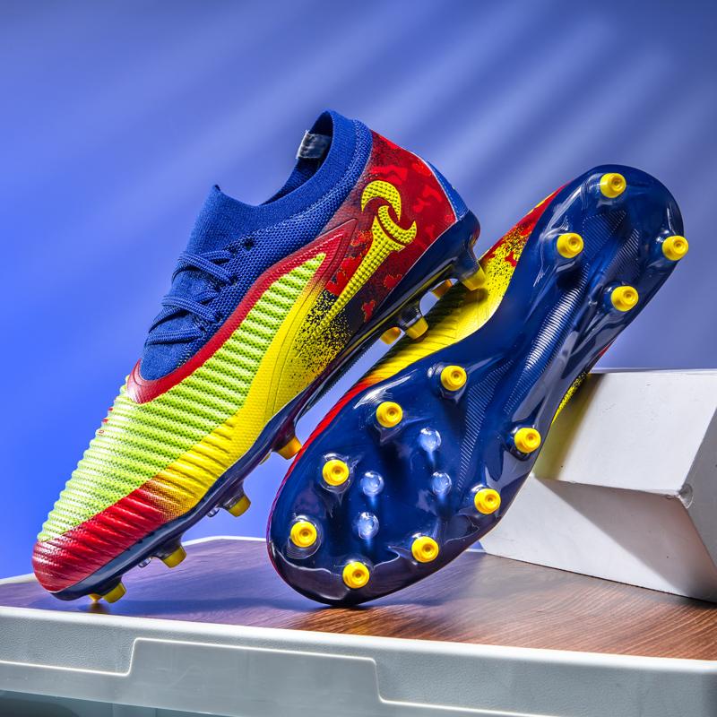 Mens Soccer Cleats New Outdoor Breathable Training Comfortable Field Football Shoes Original Men's Society Football Boot