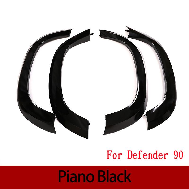 car For Land Rover Defender 90 110 20-24 Car Car Fender Flares Arch Wheel Eyebrow Auto Mudguard Lip Body Kit Eyebrow Protector C BQ7