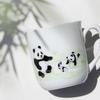 Okura Touen Panda Eltern und Kind Glückverheißende Geschichte Teil 1 von der Mikrowelle und Spülmaschine Hergestellt in - - "Treffpunkt Strom" Becher, Kaffee/Tee, Ca.. 350cc,
