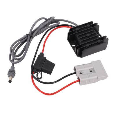 Power Cable Converter Fit for 50A 12V To 30V Boost Power Adapter with Waterproofing Port