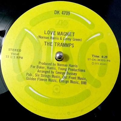12inch Record TRAMMPS - Soul Bones / Love Magnet DK4709 Atlantic 1978 US Soul/Funk Used