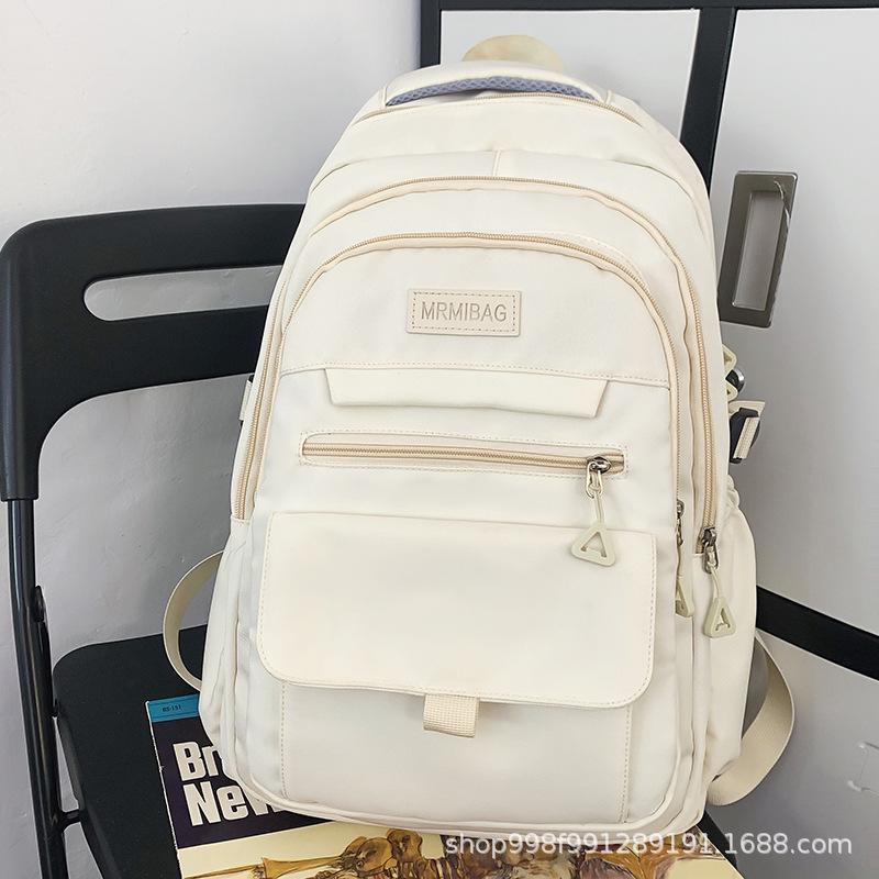 School Bag Men's College Student Backpack Middle School Student Junior High School High Quality Fashion Elementary School Student Backpack