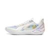 Li Ning Blade 6 V2 Abrasion Resistant Cushioning Low Top Basketball Shoes Unisex White ABAW059-2