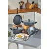 Taç Master Cook 4-Piece 7-Piece Granite Cookware Set Space Gray