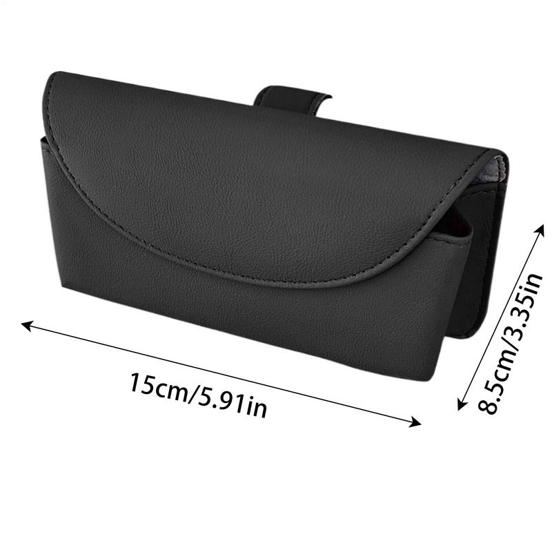 Visor Glasses Holder Magnetic Glasses Storage For Vehicle Spill Proof Magnetic Visor Sunglass Holder For Truck And Vehicle