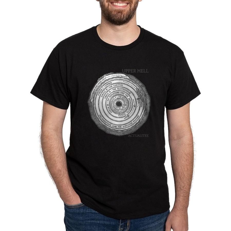 CafePress Hell_Inferno Dark T Shirt Men s 100% Cotton, Classic Graphic Dark T-Shirt S