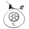 Hydraulic Disc Brake Master Cylinder Caliper Kit For Baja Doodle Bug DB30 Blitz Dirt Bug Predator 79cc 97cc Engine Mini Bike