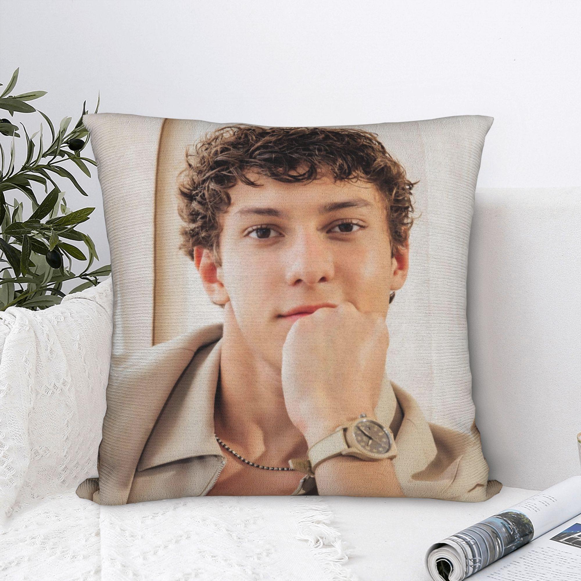 Shanika Chen Unisex Kimi Antonelli Racing 12 Square Pillow Cases Cushion Cover Novelty Zippered Decor Pillowcase For Home 45*45Cm