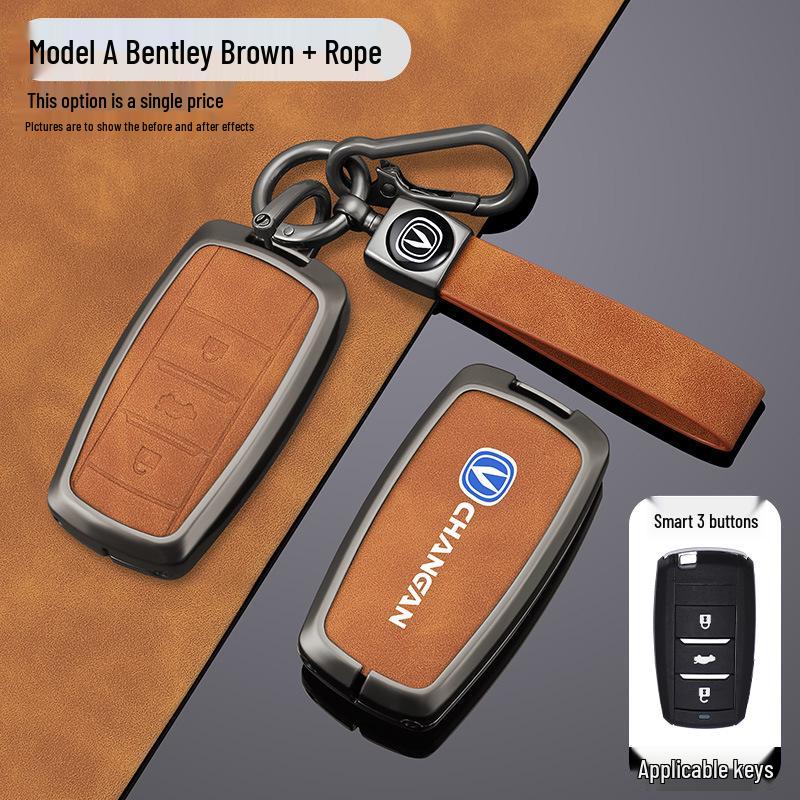 Compatible Key Cover for Changan CS75, Yidong CS55 Plus, Yida UIV, and CS35 Models