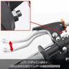 ZETA RACING Ultralight Clutch Perch Forged Lever with Mirror Hole For General Public Road Vehicles From Street to Racer Light Lever Operation Dirt Fre