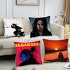 Vagabond Classic Manga Pillow Case Square Pillow Bedroom Sofa Leisure Comfort Cushion Car Living Room Home Decoration