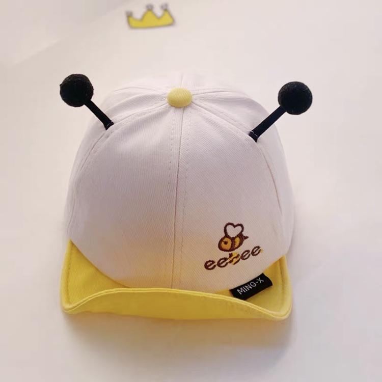 Summer Cute Cartoon Bear Baby Kids Hats Boys Girls Children Outdoor Sunshade Breathable Hats Sun Caps