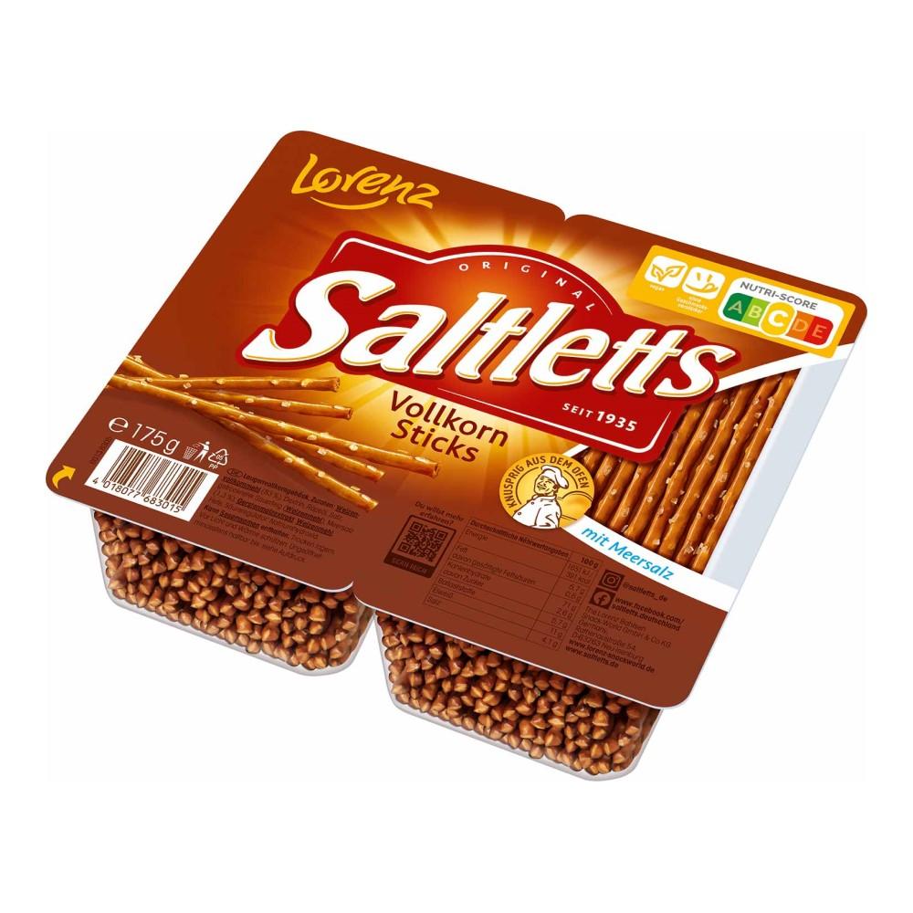 Lorenz Saltlet Brezelstangen Vollkorn 175G