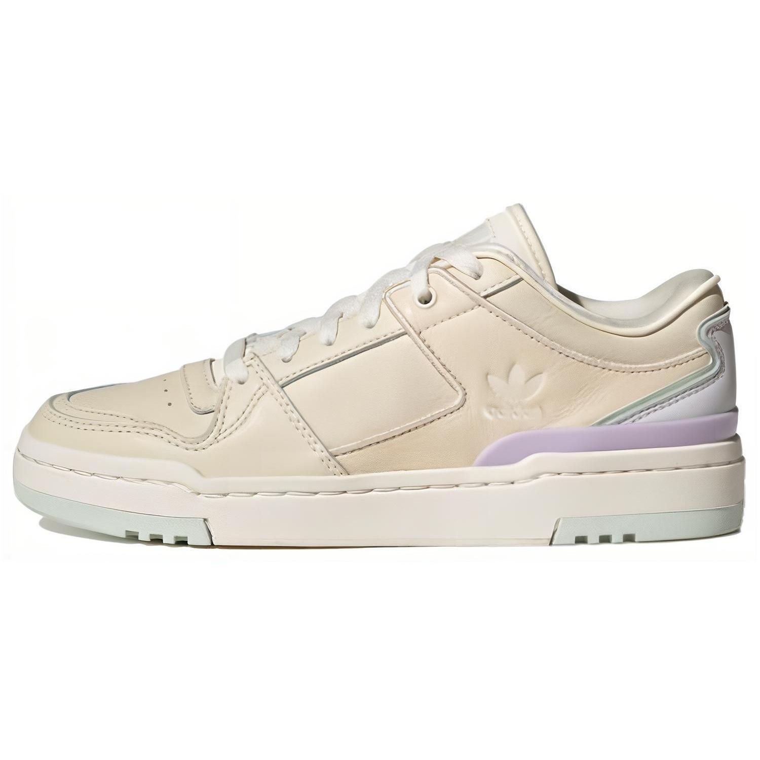 (WMNS) adidas Originals FORUM Luxe Low Beige Purple Women s GX4519