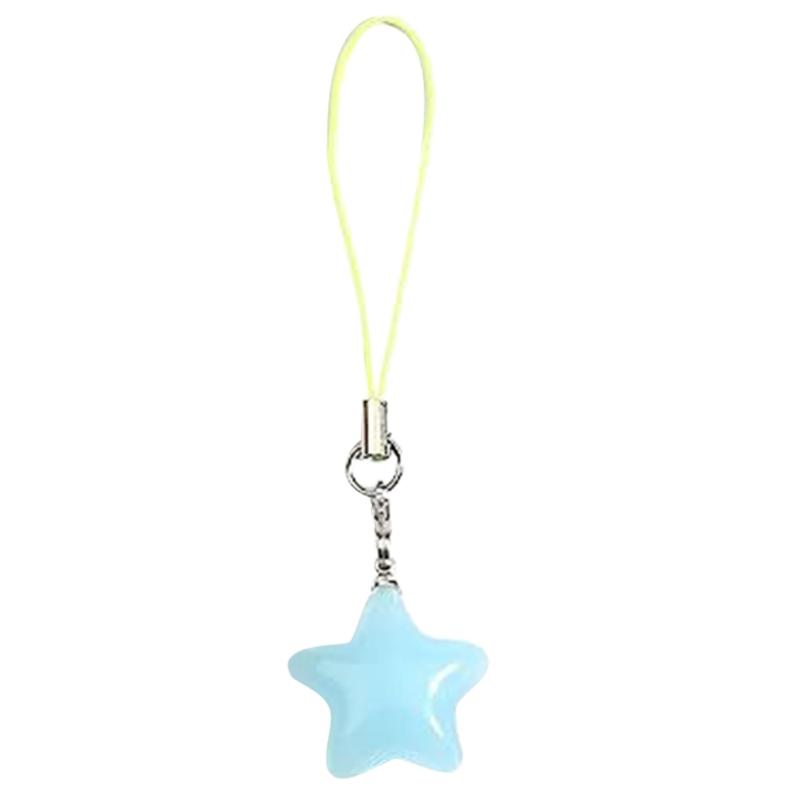 Tagi Gwiazdy Pięcioramiennej Wisiorek z Zapięciem Homarowym do Samodzielnego Tworzenia Breloczków Biżuterii F19D