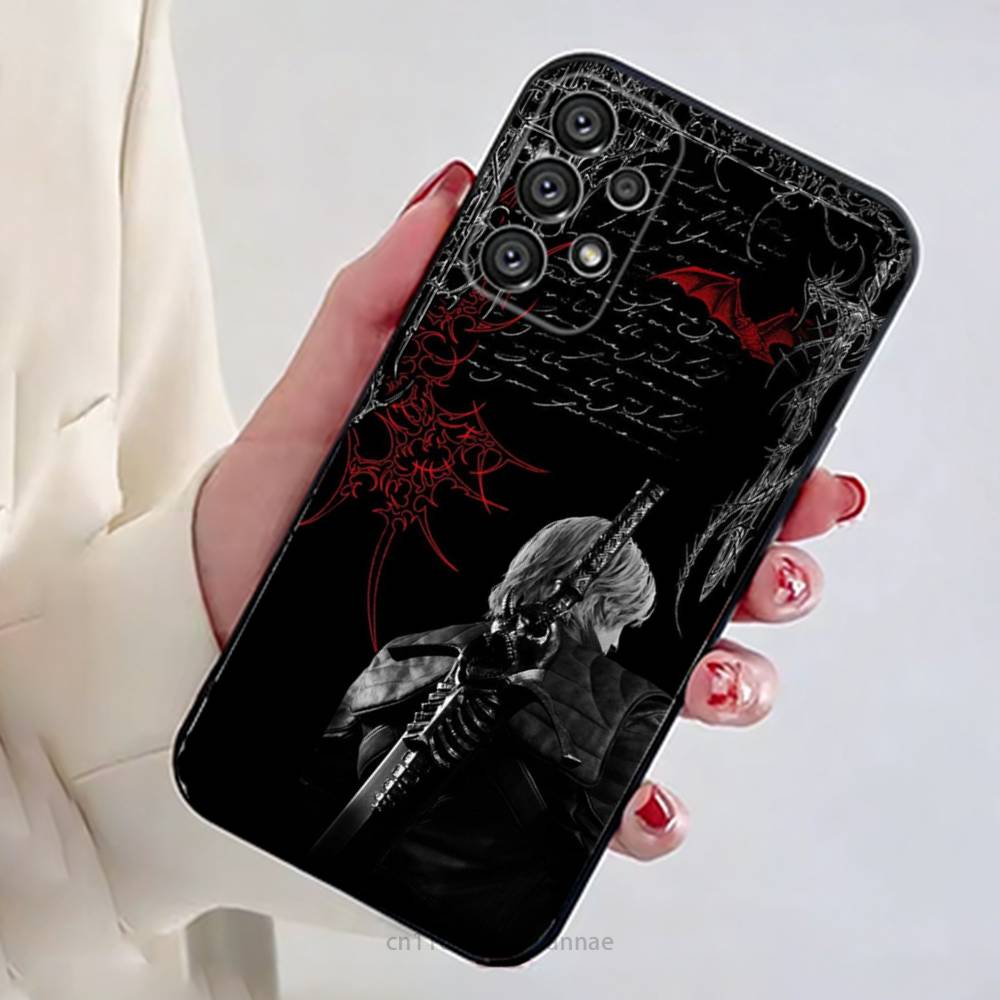 Dante D-Devil M-May Cry D-DMC2 Phone Case for Samsung Galaxy A73,23,53,33,14,24,13,72,22,52,32,54,A34 Soft Cover