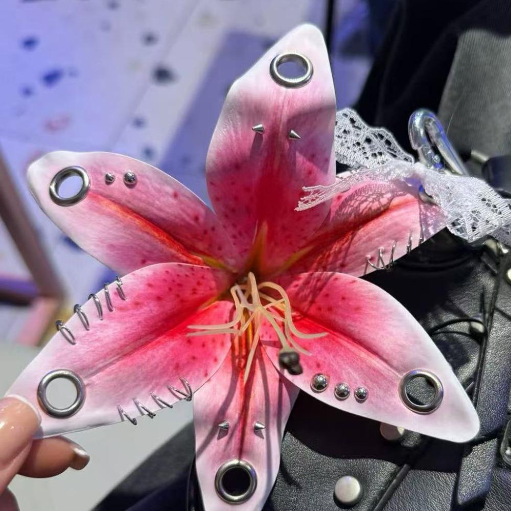 Keychains Flower Keychain Phone Charms Bag Pendant Imitation Flowers Pendant Bag Ornaments