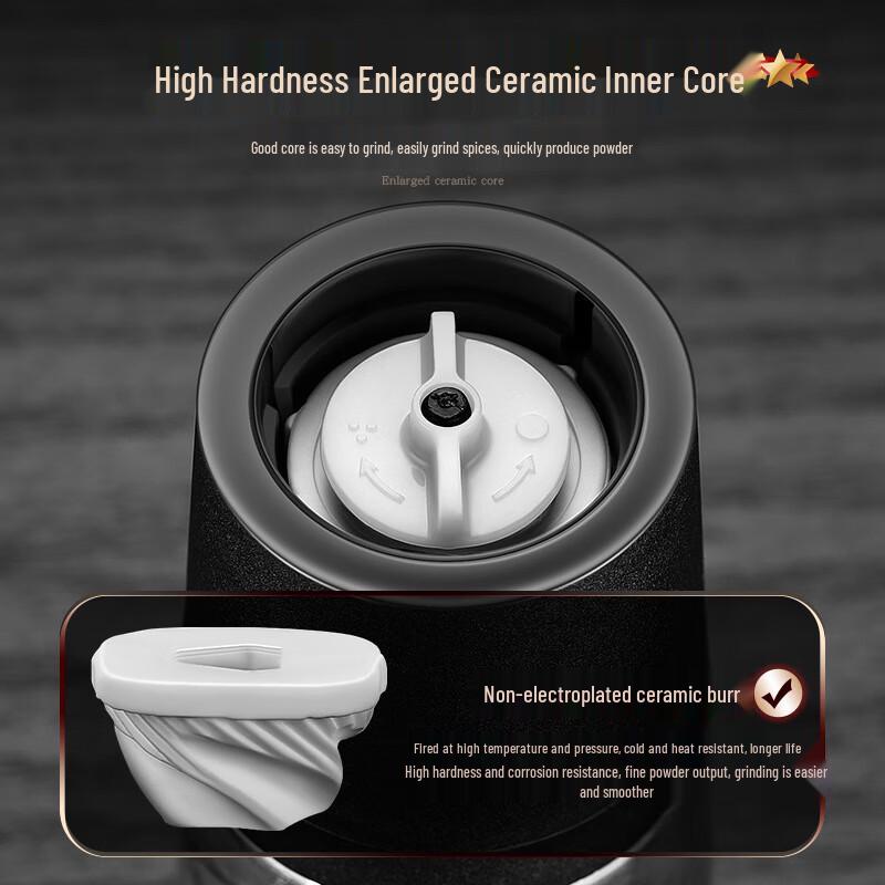 Jidu Stainless Steel Manual Spice Grinder Set