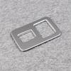 RUIQ Nissan New Serena C28 Series Dedicated Interior Rear Seat USB Socket Cover Frame Trim (Satin Silver)