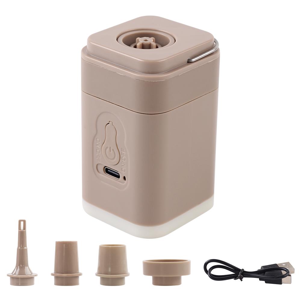 1PC Mini Air Pump for Inflatables Portable Electric Type-C Rechargeable Quickly Inflate Deflate for Pool Floats Air Mattress Mass Air Flow 3